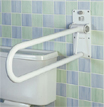Devon Mark II Folding Support Toilet Rail